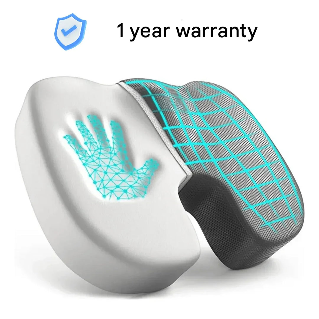 Orthopaedic 4D Seat Cushion - PosturePlus-Black-1 Pillow-State of Style