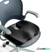 Orthopaedic 4D Seat Cushion - PosturePlus-Black-1 Pillow-State of Style