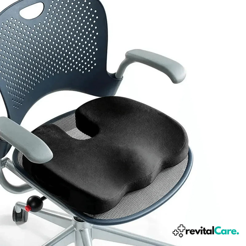 Orthopaedic 4D Seat Cushion - PosturePlus-Black-1 Pillow-State of Style