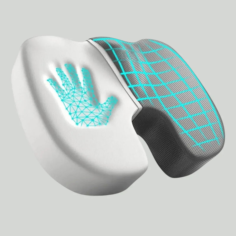 Orthopaedic 4D Seat Cushion - PosturePlus-Black-1 Pillow-State of Style