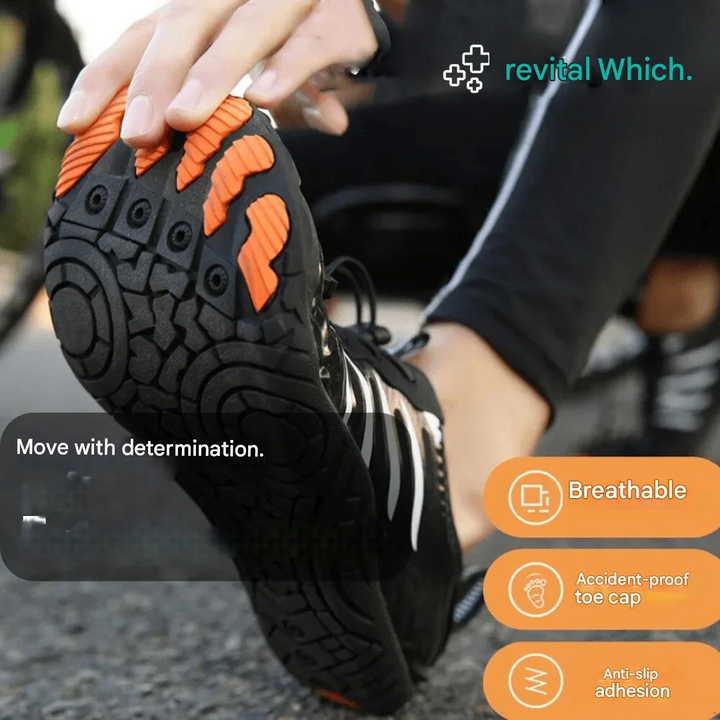 Orthopaedic Barefoot Shoes Pro - SoleMate-Black-2.5-State of Style