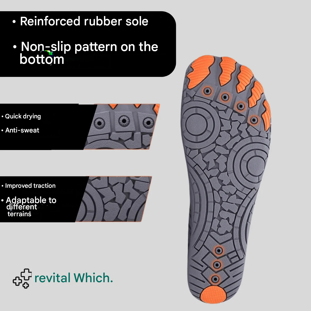 Orthopaedic Barefoot Shoes Pro - SoleMate-Black-2.5-State of Style