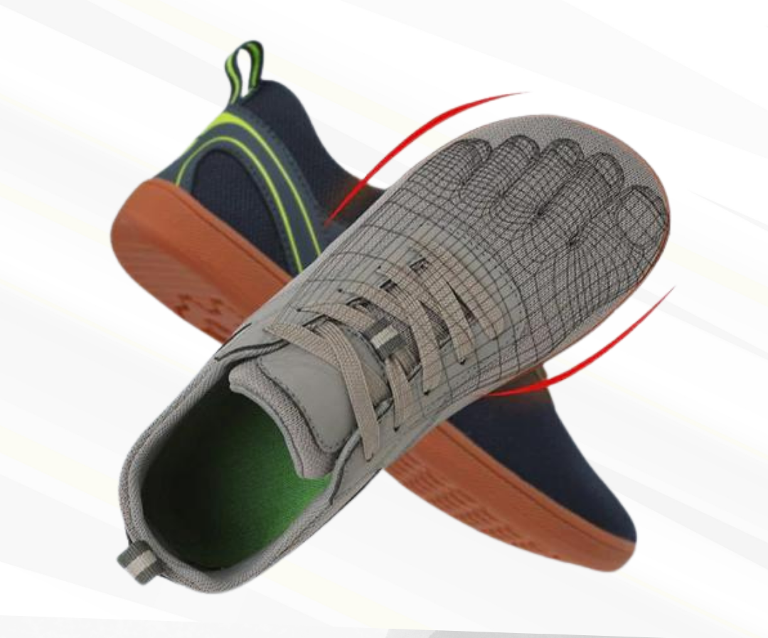 Orthopaedic Barefoot Sneakers – Viona-White-3.5-State of Style