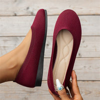 Orthopaedic comfort ballerinas – Camille-Red-3-State of Style