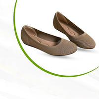 Orthopaedic Comfort Ballerinas – Melina-Khaki-3.5-State of Style