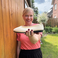 Orthopaedic Comfort Ballerinas – Melina-Velvet black-3.5-State of Style