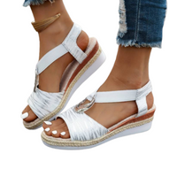 Orthopaedic comfort sandals for women – Clarissa-White-3.5-State of Style