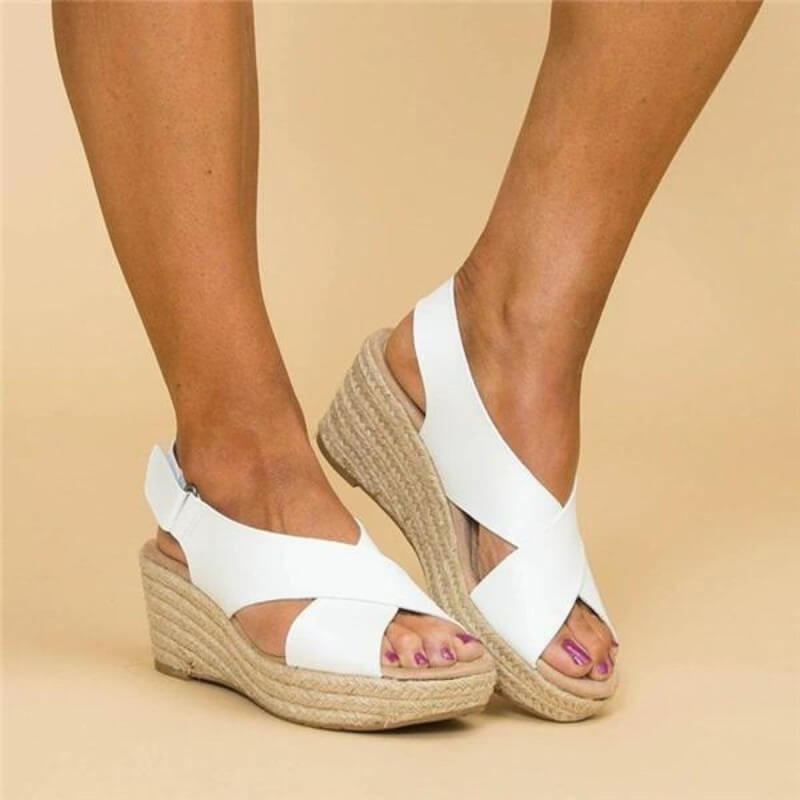 Orthopaedic Comfort Sandals - Serena-White-3.0-State of Style
