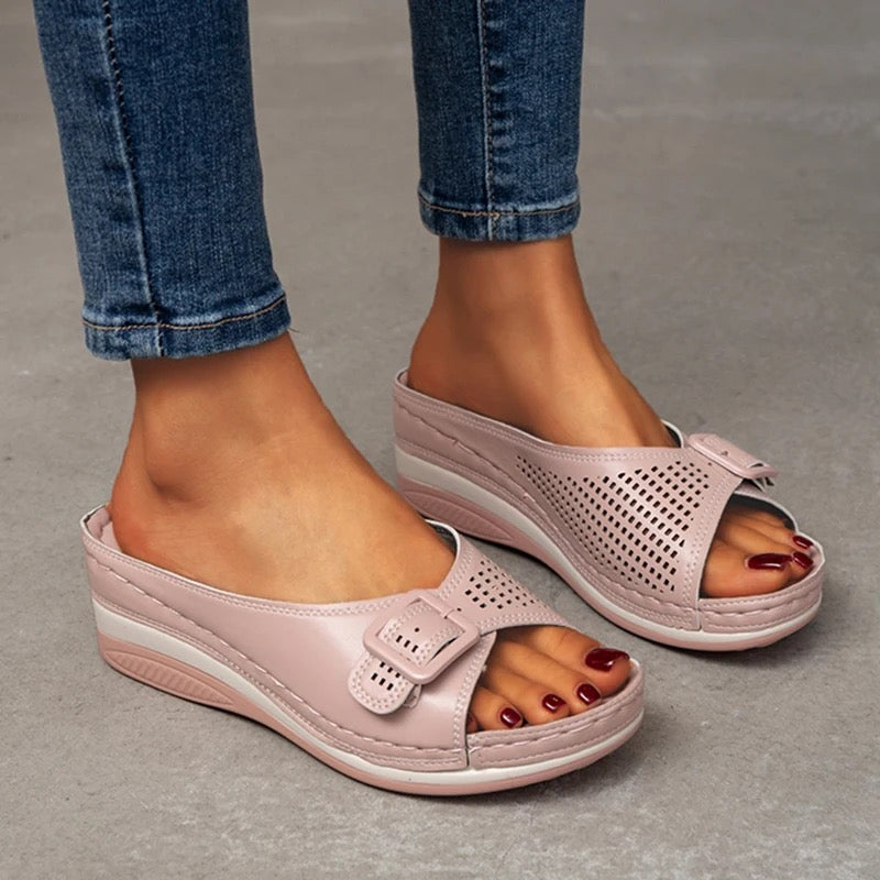 Orthopaedic comfort shoes for women - Lorena-Black-3-State of Style