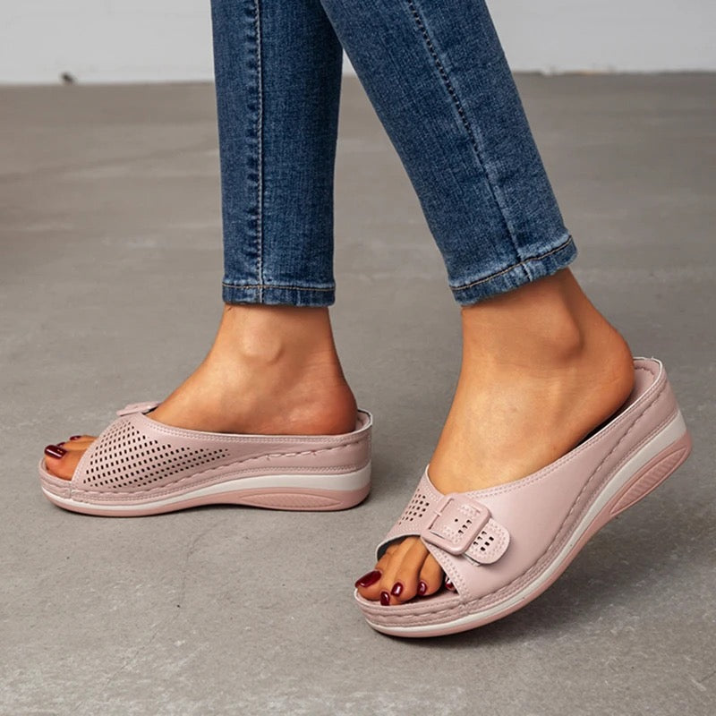 Orthopaedic comfort shoes for women - Lorena-Black-3-State of Style