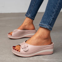 Orthopaedic comfort shoes for women - Lorena-Pink-3-State of Style
