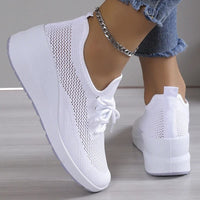 Orthopaedic comfort shoes with arch support for ladies – Alessa-White-3-State of Style