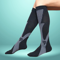 Orthopaedic Compression Socks - ActiveSupport-Black-2.5 - 4.5 (S/M)-1 Pair-State of Style