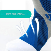 Orthopaedic Compression Socks - ActiveSupport-Black-2.5 - 4.5 (S/M)-1 Pair-State of Style