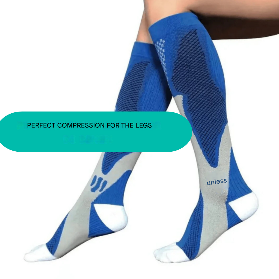 Orthopaedic Compression Socks - ActiveSupport-Black-2.5 - 4.5 (S/M)-1 Pair-State of Style