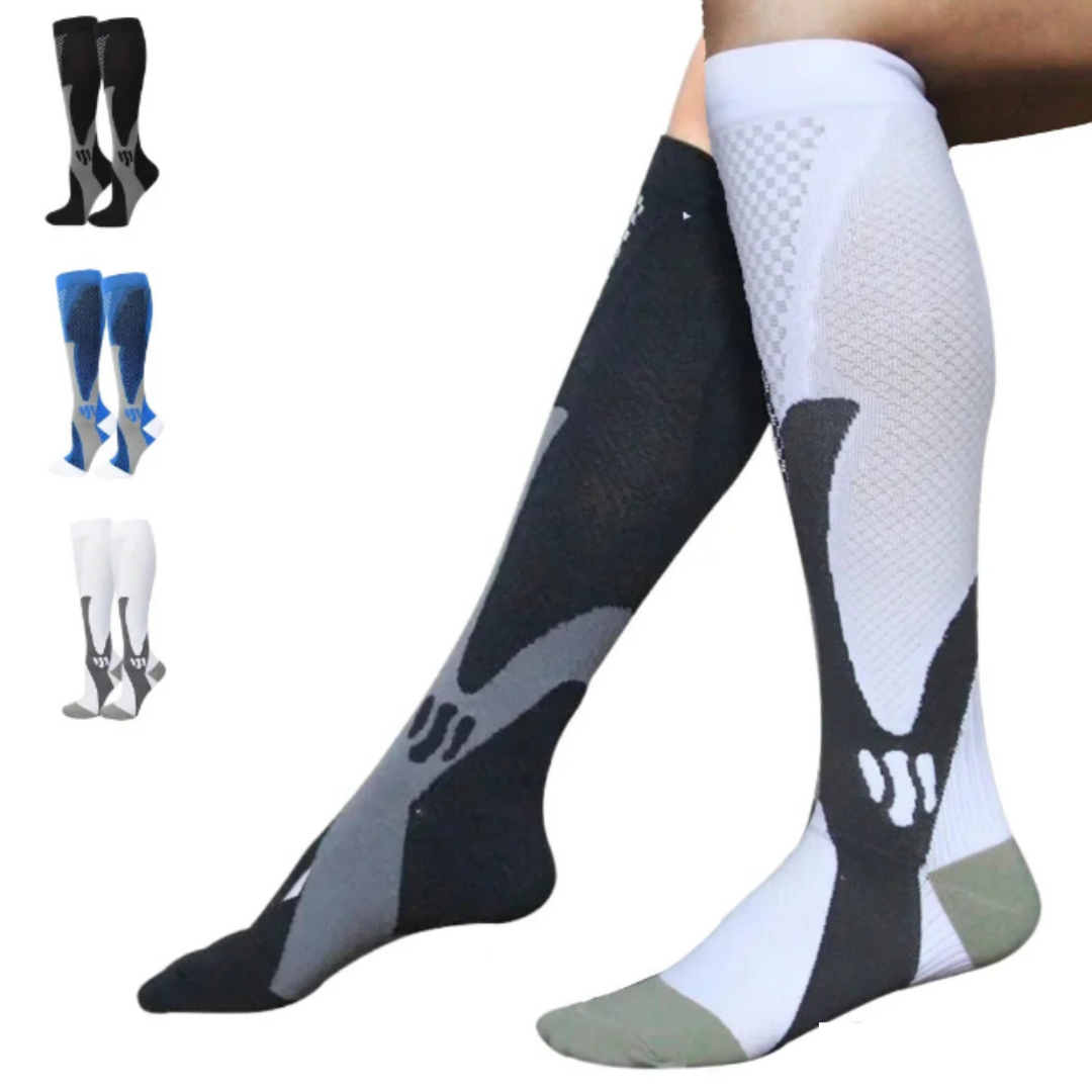 Orthopaedic Compression Socks - ActiveSupport-Black-2.5 - 4.5 (S/M)-1 Pair-State of Style