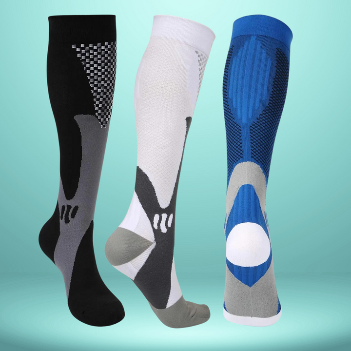 Orthopaedic Compression Socks - ActiveSupport-Black-2.5 - 4.5 (S/M)-1 Pair-State of Style