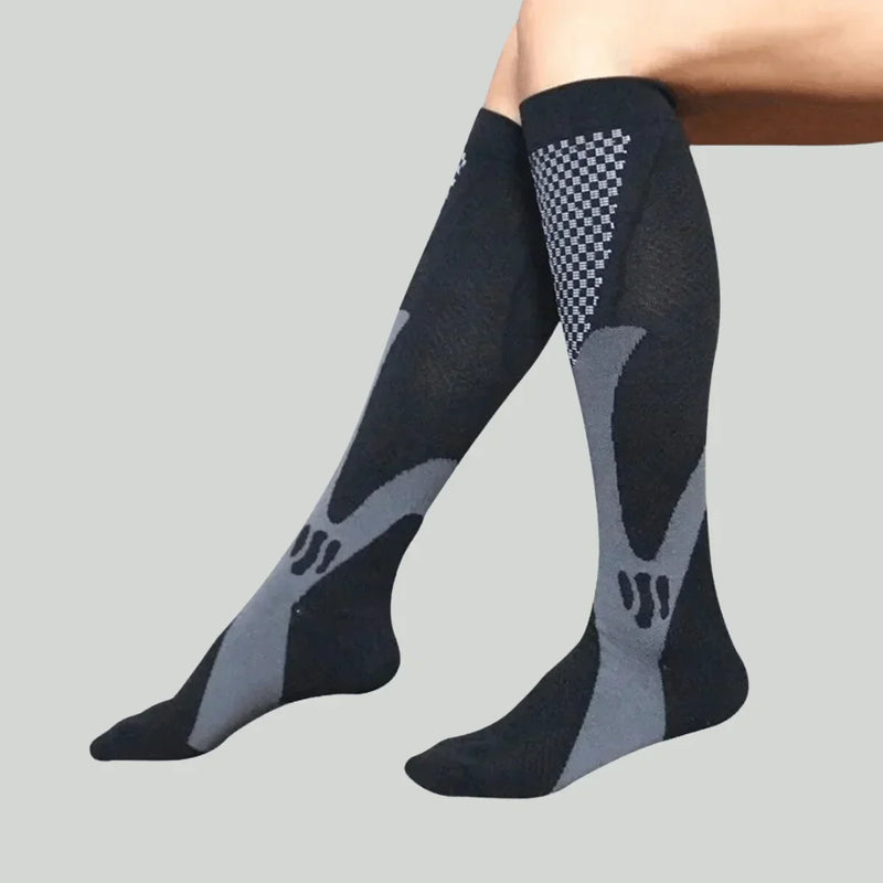 Orthopaedic Compression Socks - ActiveSupport-Black-2.5 - 4.5 (S/M)-1 Pair-State of Style