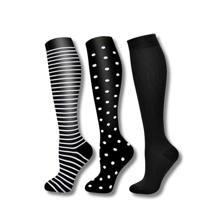 Orthopaedic Compression Socks (Ladies) - VitalEase-5 (2+1 FREE)-3.5 - 6.5 (S/M)-State of Style