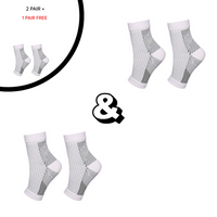 Orthopaedic Compression Socks - RevitaStep-Black-3.0 - 5.0-1x Pair-State of Style