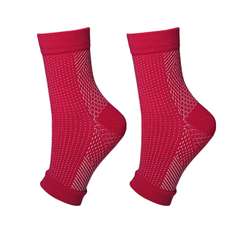 Orthopaedic Compression Socks - RevitaStep-Red-3.0 - 5.0-1x Pair-State of Style