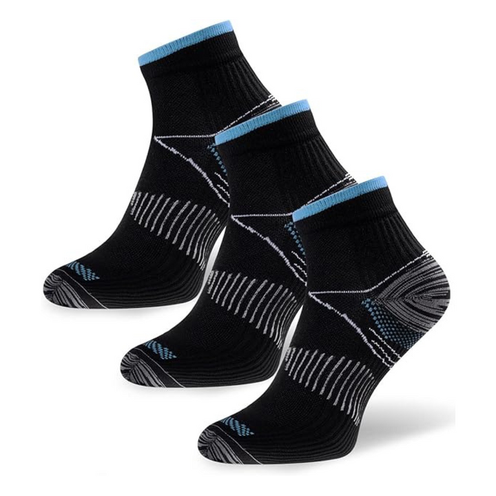 Orthopaedic Compression Socks - SlimSupport PRO 2.0-Black (2+1 FREE)-3.0 - 6.5 (S/M)-State of Style