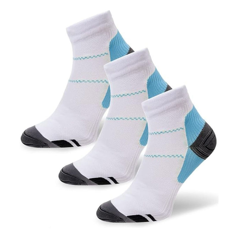 Orthopaedic Compression Socks - SlimSupport PRO 2.0-White (2+1 FREE)-3.0 - 6.5 (S/M)-State of Style