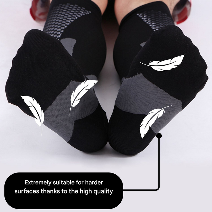 Orthopaedic Compression Socks - VitalForce-Black-1x Pair-S-M (2.5 - 4.5)-State of Style