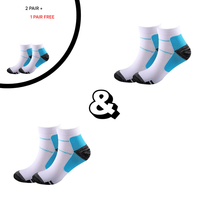 Orthopaedic Compression Socks - VitalStep-1x Pair-Blue-2.5 - 6.0-State of Style