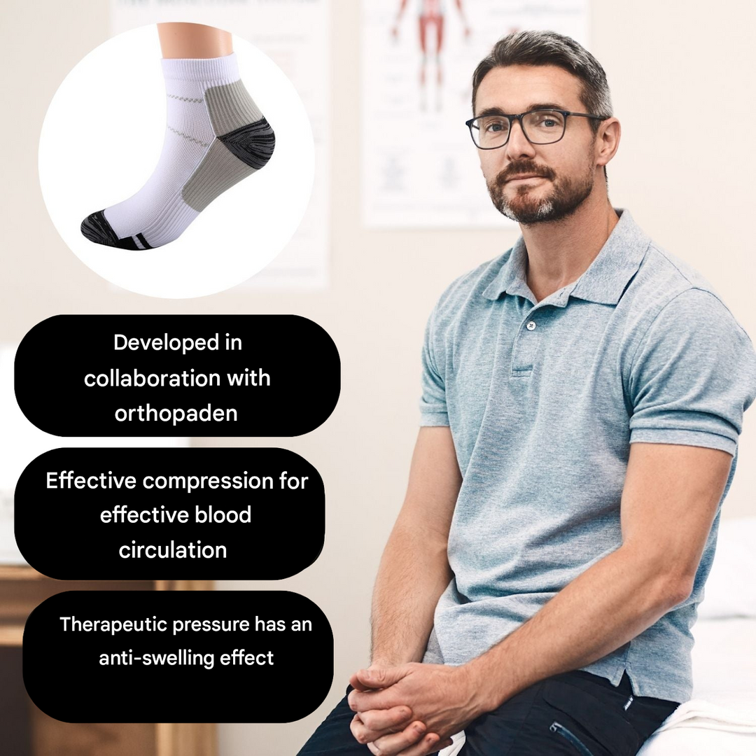 Orthopaedic Compression Socks - VitalStep-1x Pair-Blue-2.5 - 6.0-State of Style