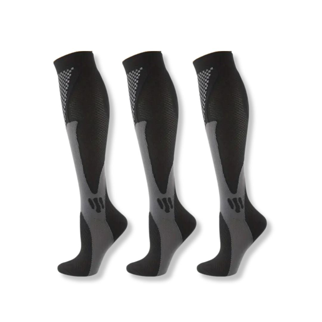 Orthopaedic Compression Stockings - VitalSupport-Black (2+1 FREE)-3.5 - 6.5 (S/M)-State of Style