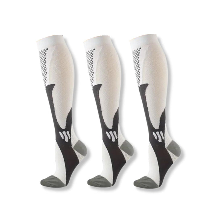 Orthopaedic Compression Stockings - VitalSupport-White (2+1 FREE)-3.5 - 6.5 (S/M)-State of Style