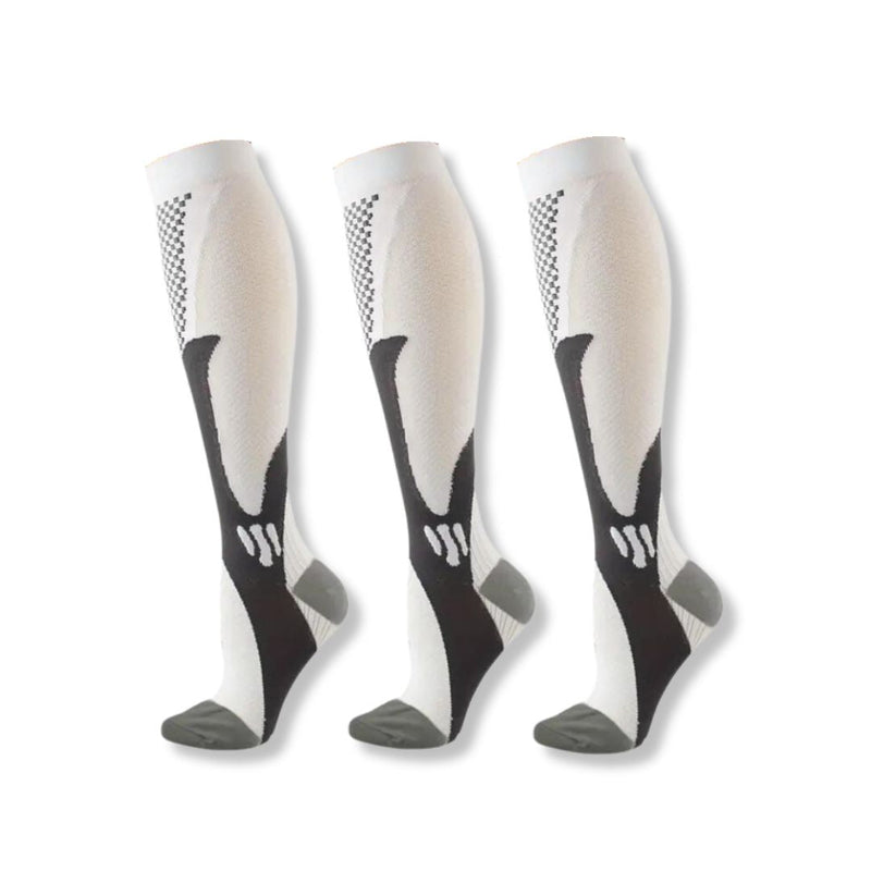 Orthopaedic Compression Stockings - VitalSupport-White (2+1 FREE)-3.5 - 6.5 (S/M)-State of Style