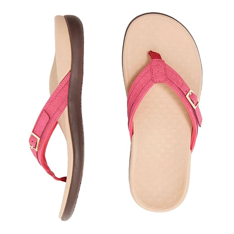 Orthopaedic Dam Sandals with EVA Insole – Amélie-Pink-3-State of Style