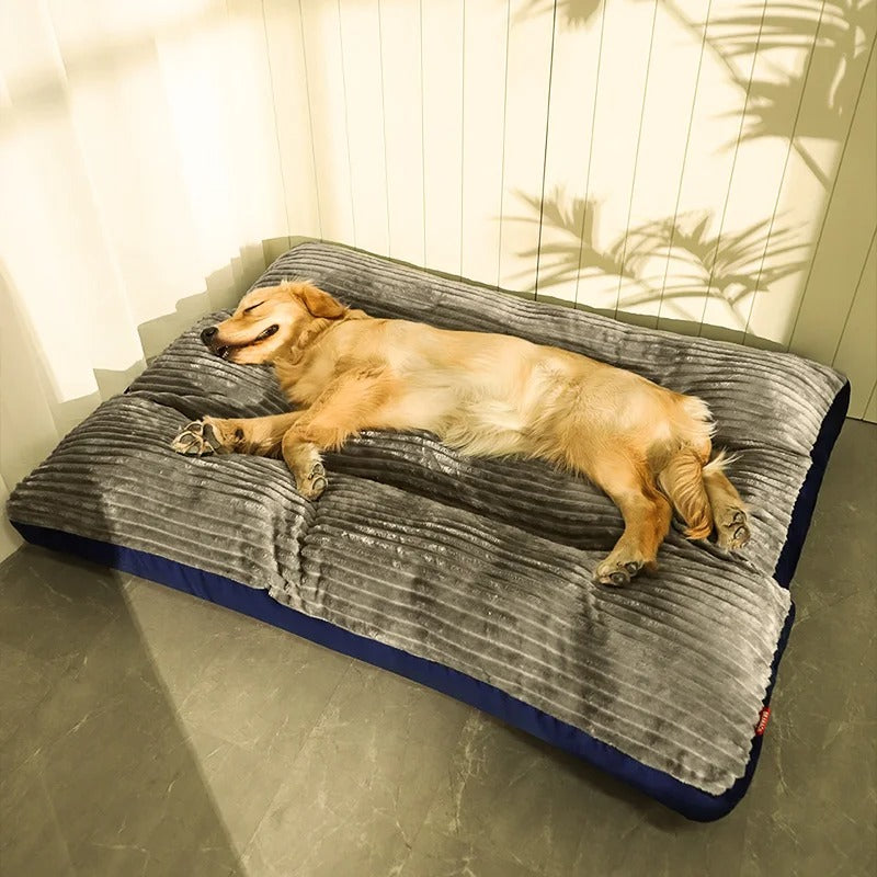 Orthopaedic Dog Bed with Removable Cover - SnuggleRest-Grey-L-State of Style