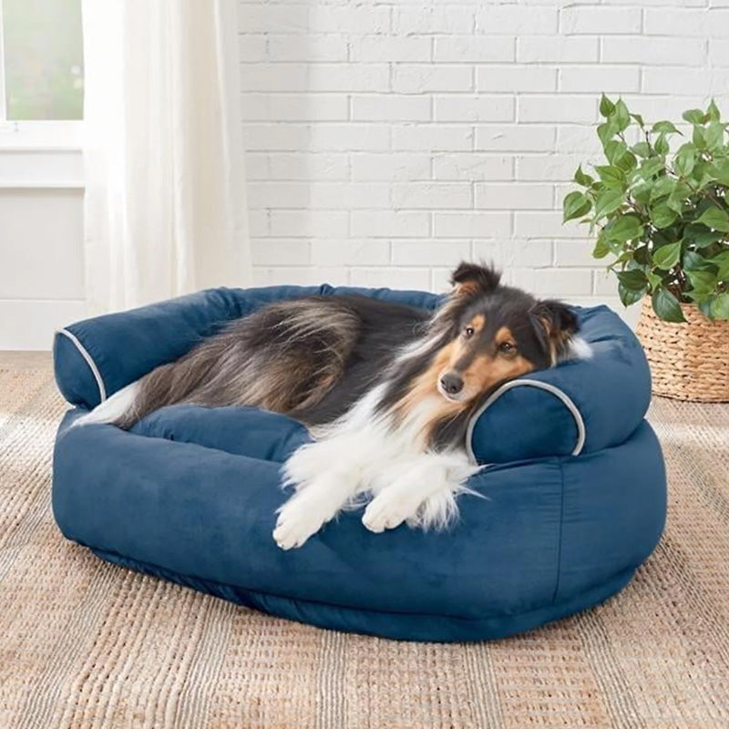 Orthopaedic Dog Sofa with Soft Filling - CalmPaw Sofa-S-Cream-State of Style