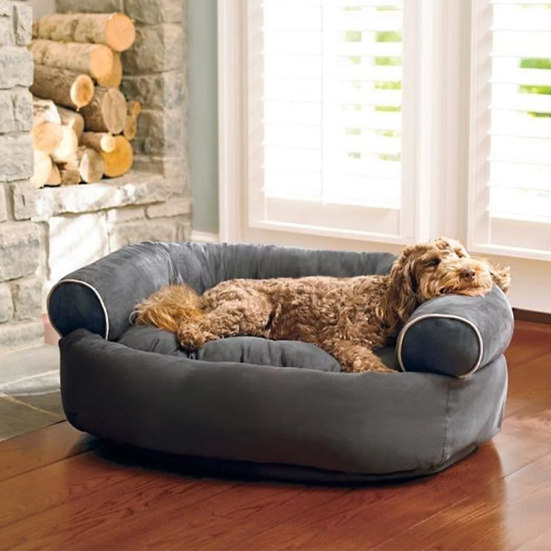 Orthopaedic Dog Sofa with Soft Filling - CalmPaw Sofa-S-Cream-State of Style