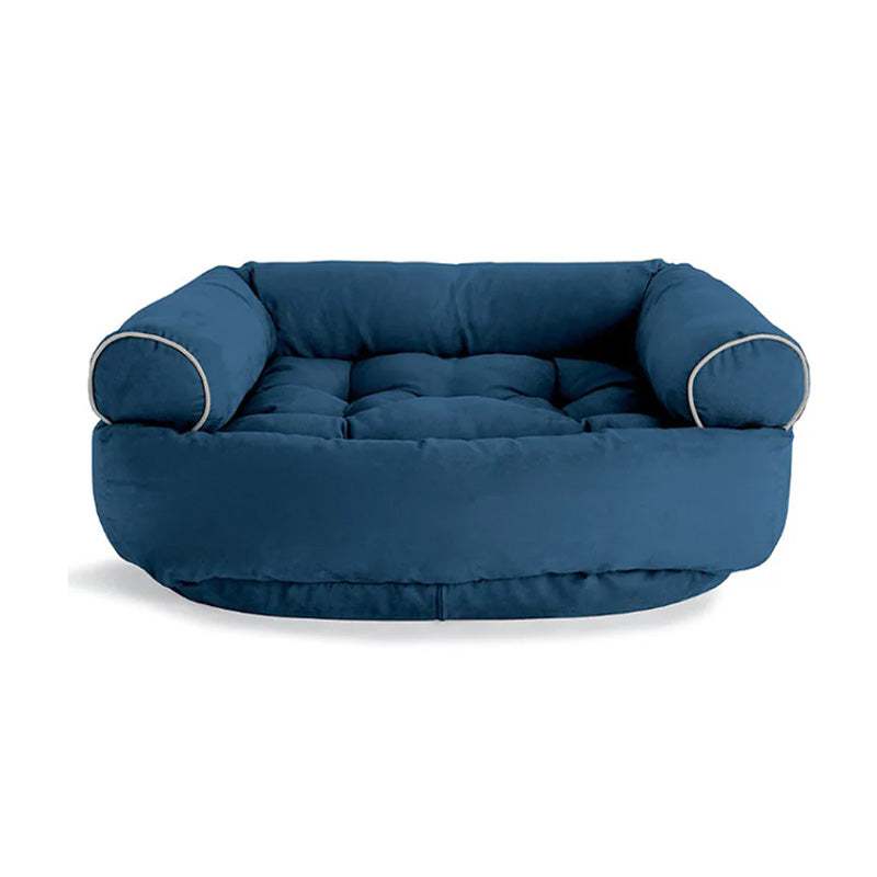 Orthopaedic Dog Sofa with Soft Filling - CalmPaw Sofa-S-Dark blue-State of Style