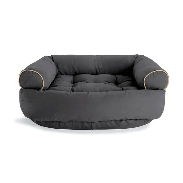Orthopaedic Dog Sofa with Soft Filling - CalmPaw Sofa-S-Dark grey-State of Style