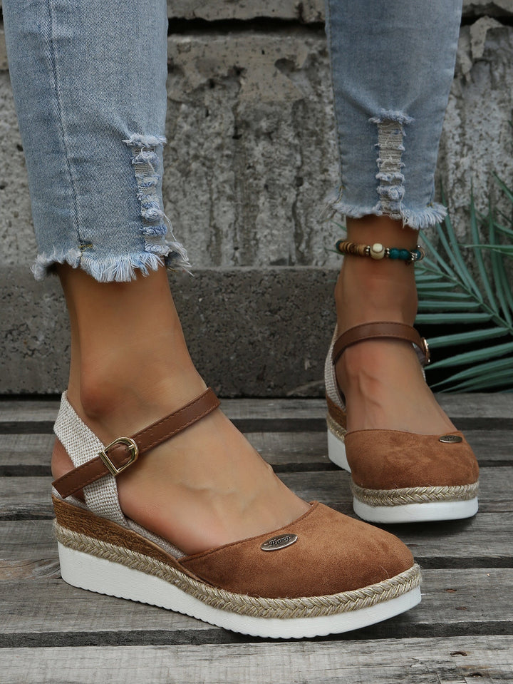 Orthopaedic Fashionable Brown Espadrilles - Livia-Brown-3.0-State of Style