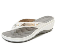 Orthopaedic Flip-Flops – Marisole-White-4.5-State of Style