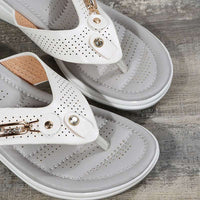 Orthopaedic Flip-Flops – Marisole-White-4.5-State of Style