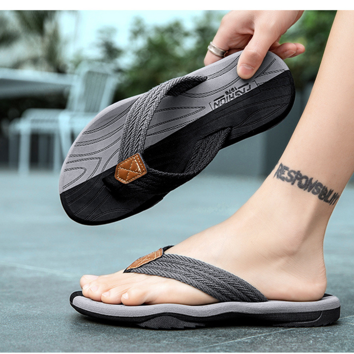 Orthopaedic Flip Flops – Milan-6-Black-State of Style