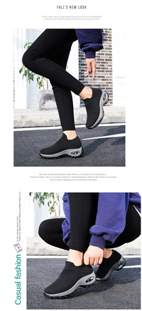 Orthopaedic Hypersoft Running Shoes for Women – Eliana-Black-3-State of Style
