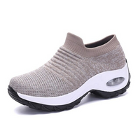 Orthopaedic Hypersoft Running Shoes for Women – Eliana-Khaki-3-State of Style