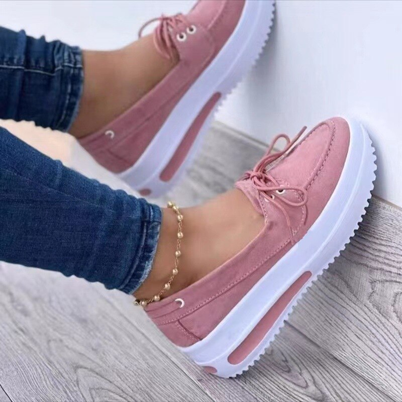 Orthopaedic Ladies' Espadrilles with Air Cushion Sole – Malina-Pink-3-State of Style