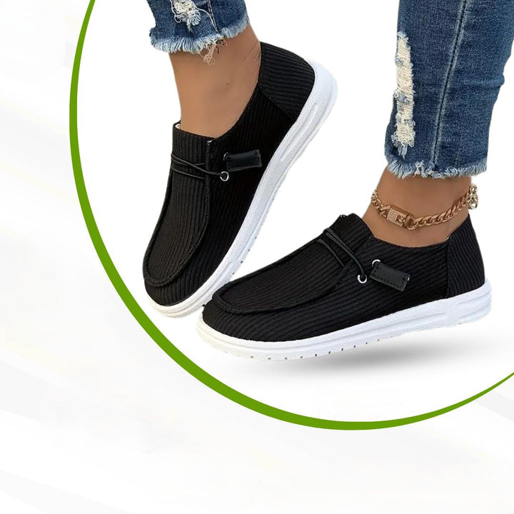 Orthopaedic Ladies' Leisure Shoes – Serena-Black-3.5-State of Style