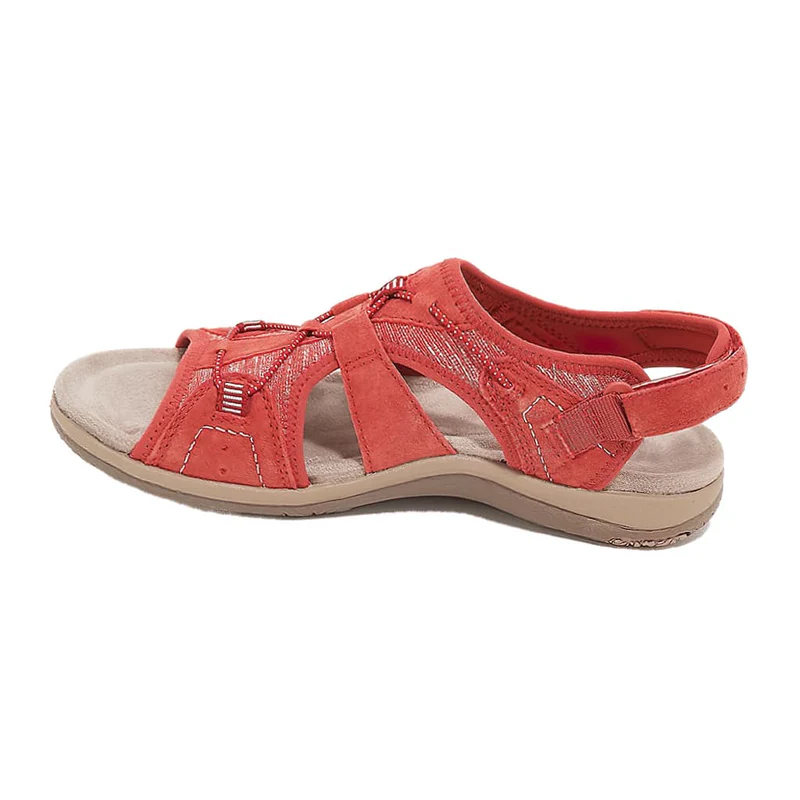 Orthopaedic Ladies Sandals - ComfortTrend-Red-3.0-State of Style