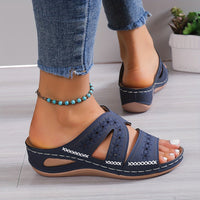 Orthopaedic Ladies Sandals – Liva-Blue-4.5-State of Style