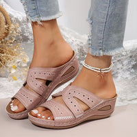 Orthopaedic Ladies Sandals – Liva-Pink-4.5-State of Style